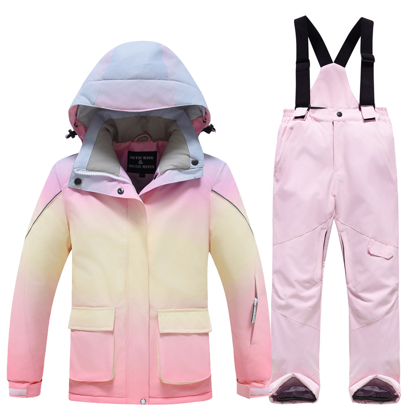 Outdoor Sport Waterproof Pants - Winter Mit Kapuze Jacke Hosen Mädchen