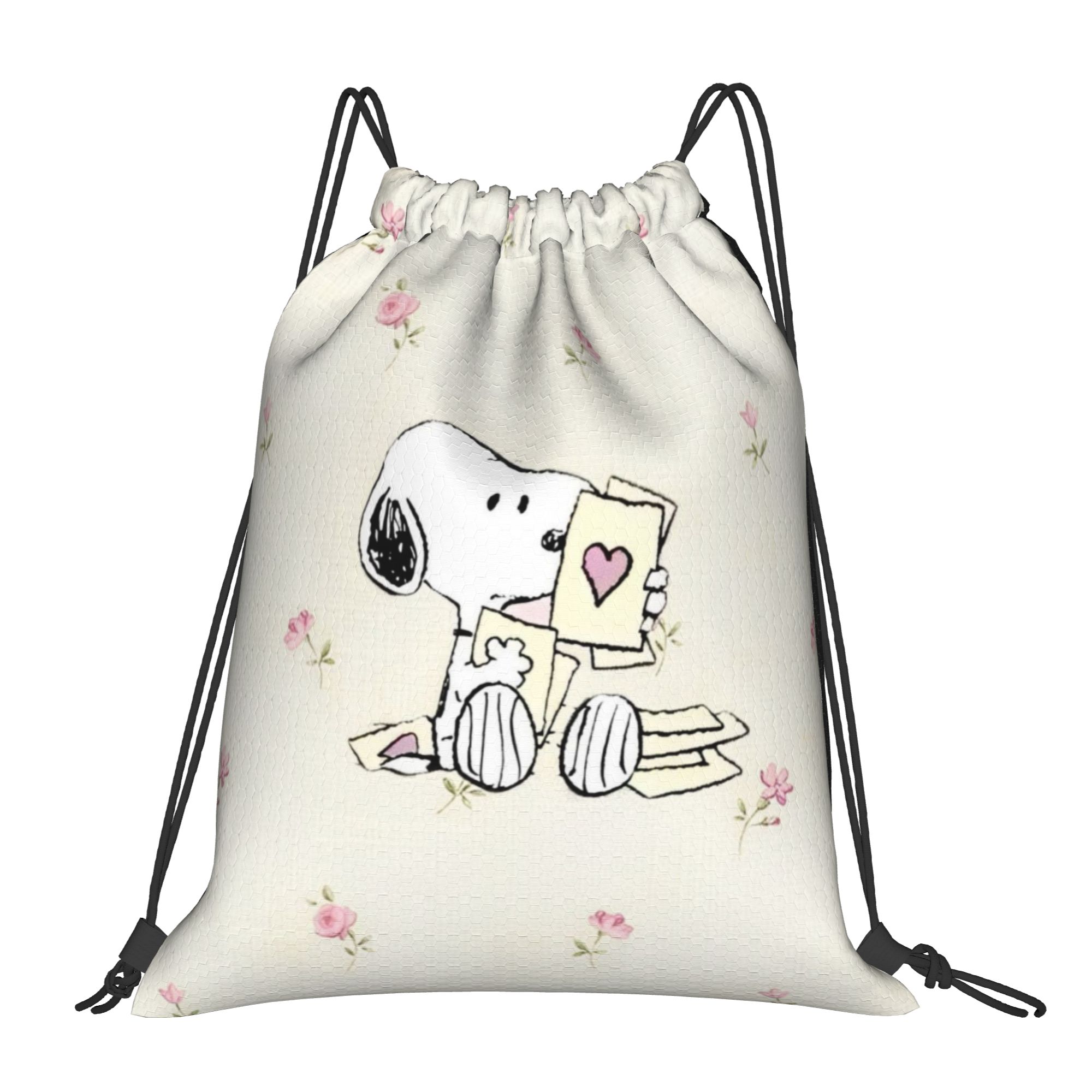 Outdoor Sport Backpack - S-Snoopys Loving Gesture Rucksack mit Kordelzug,
