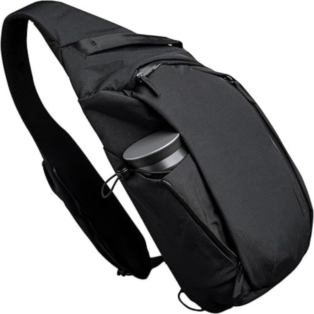 Outdoor Sport Backpack - Modische, einfache Umhängetasche, lässig, mit Wasserflaschentasche,