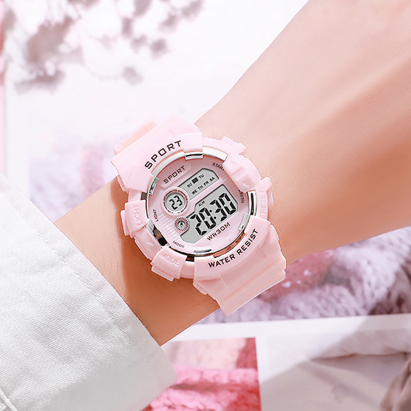 Outdoor Sport Smart Watch - Mode Kinder Uhren Leuchtende Wasserdichte Sport