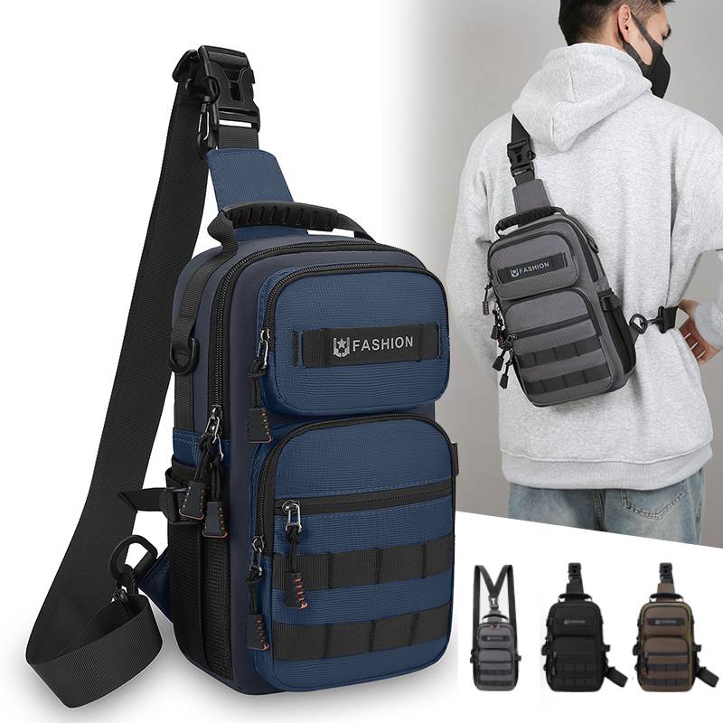 Outdoor Sport Backpack - Wandern Brusttasche Reise Multifunktionaler Molle Rucksack