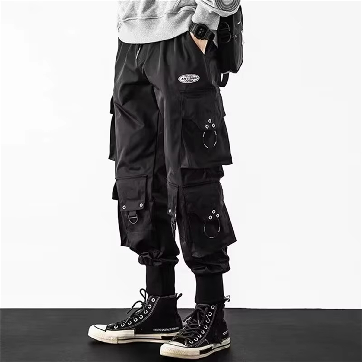Outdoor Sport Waterproof Pants - Vintage Baggy Wanderhose für Herren Wasserdichte