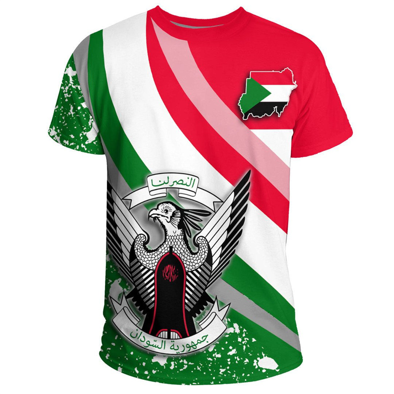 Outdoor Sport Logo - SUDAN Logo 3D-Druck Sport Schnelltrocknend Atmungsaktives