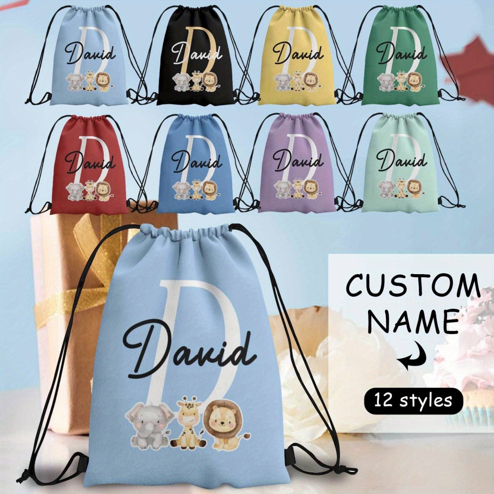 Outdoor Sport Backpack - 1 Stück niedlicher, tierisch inspirierter, personalisierter