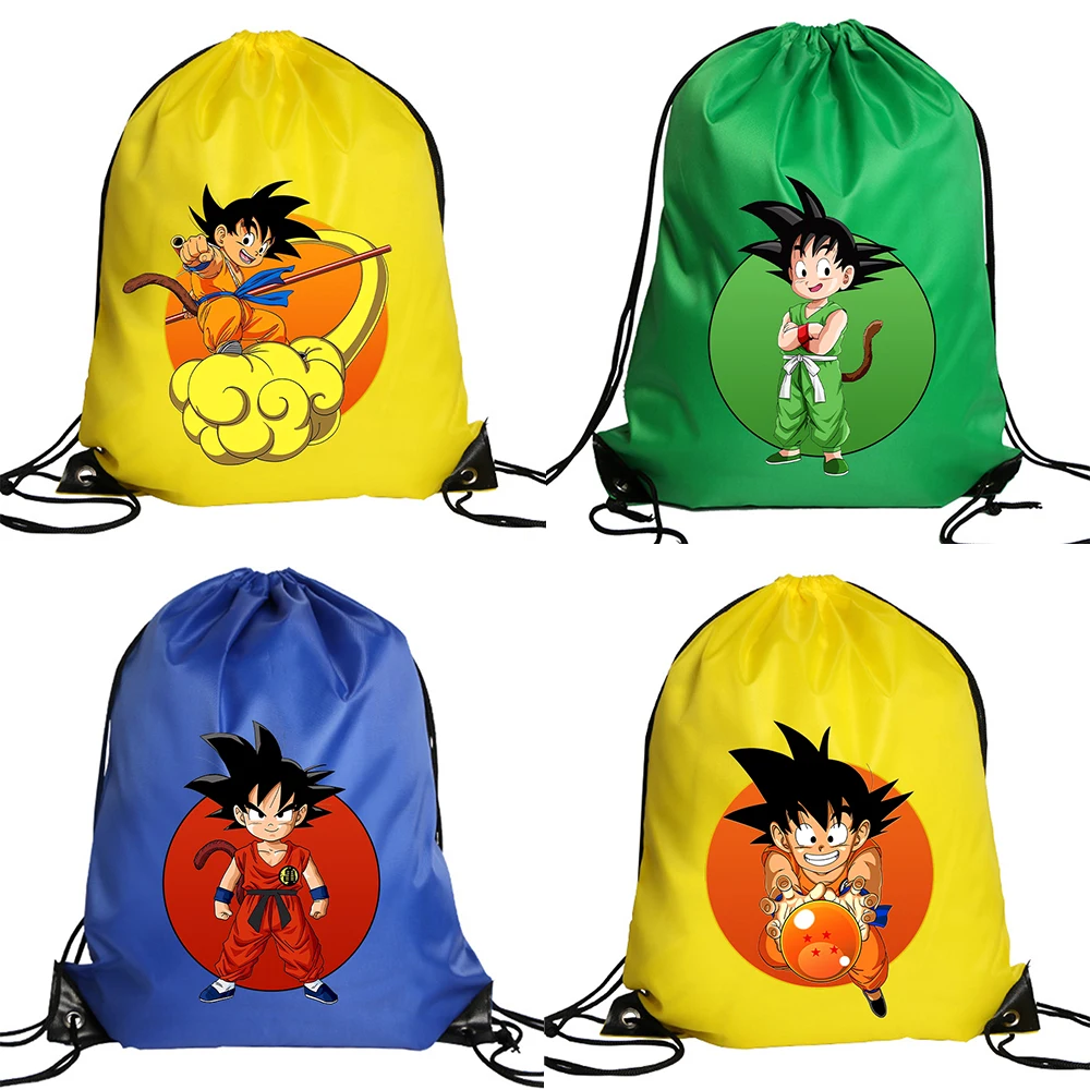 Outdoor Sport Backpack - Dragon Ball Polyester Kordelzugbeutel Son Goku