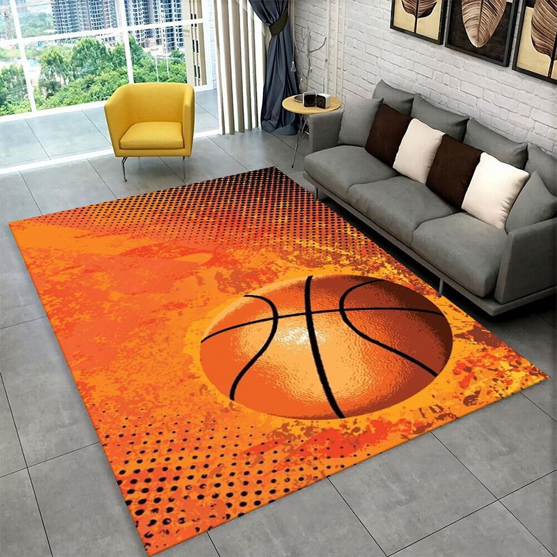 Outdoor Sport Court Flooring - Retro Basketballplatz Sportteppich, großer, rutschfester, strapazierfähiger