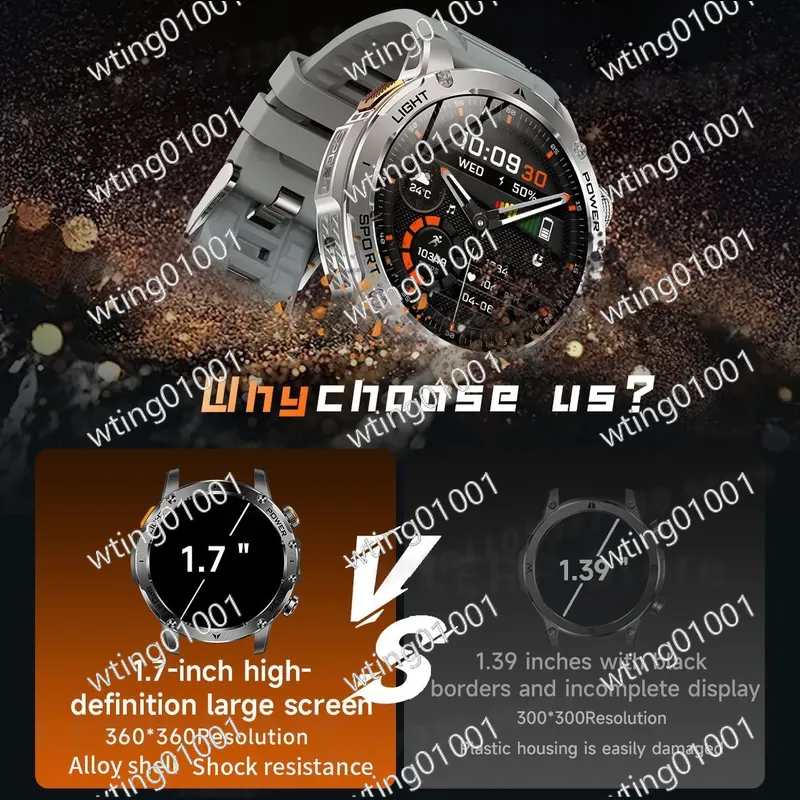 Für AK87 Smartwatch Outdoor-Ta – Outdoor Sport Smart Watch Bewertung und Preis
