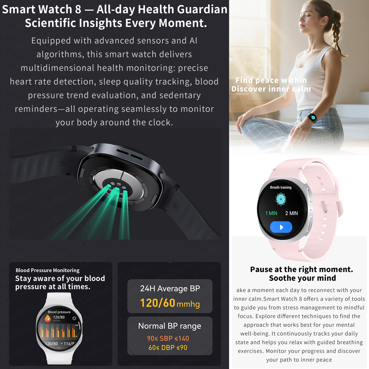 2026 Neue Smartwatches 8 Mini  – Outdoor Sport Smart Watch Bewertung und Preis
