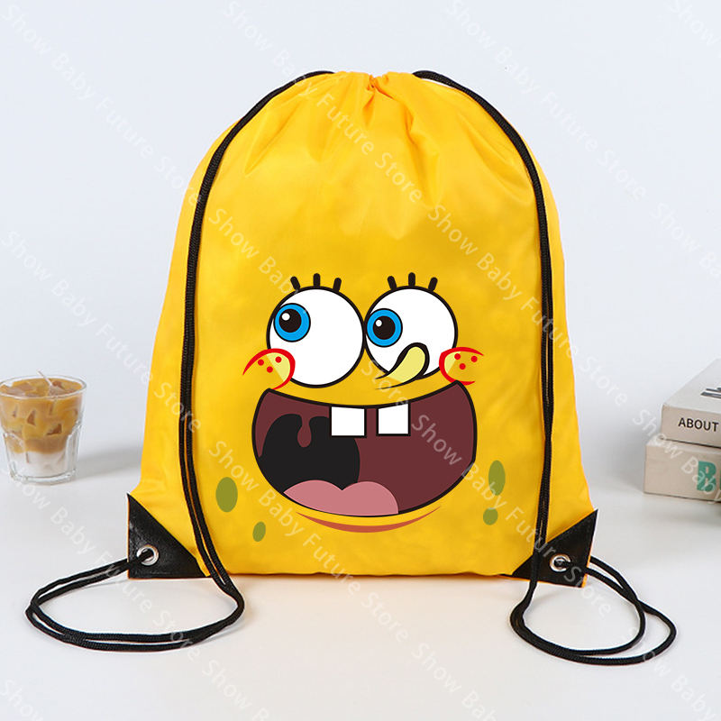 43x34CM Spongebobs Kordelzug T – Outdoor Sport Backpack Bewertung und Preis