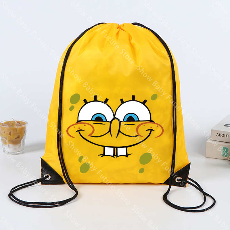 43x34CM Spongebobs Kordelzug T – Outdoor Sport Backpack Bewertung und Preis