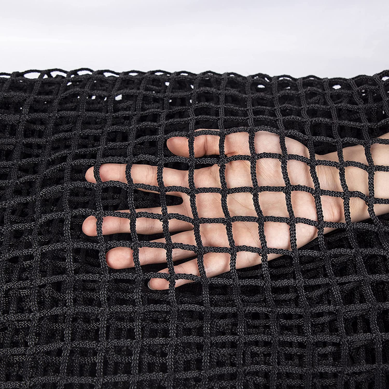 Schwarzes Fußball-Rücklaufnetz – Outdoor Sports Net Bewertung und Preis