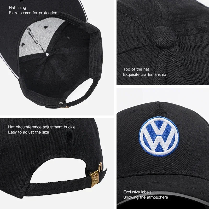 VW Emblem Bestickte Auto-Baseb – Outdoor Sport Logo Bewertung und Preis