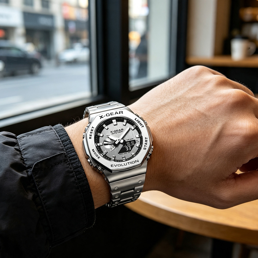 X-GEAR Dual-Display Digitale S – Outdoor Sport Smart Watch Bewertung und Preis